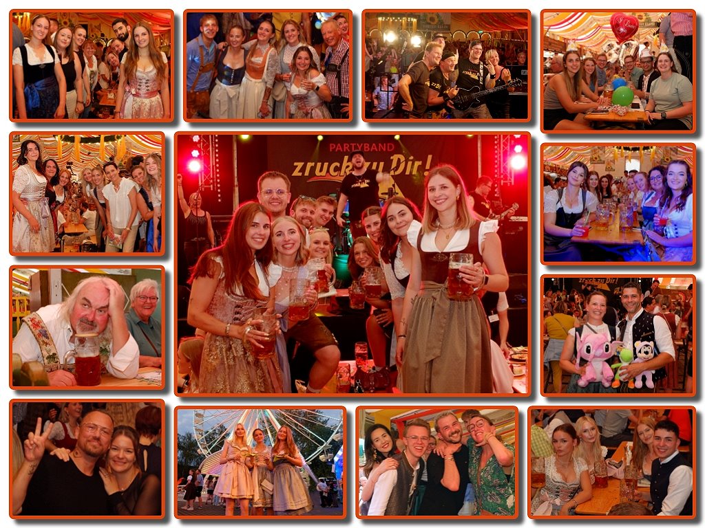 Die Party Band zruck zu Dir! auf der Lohrer Spessartfestwoche