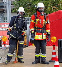 Feuerwehr Modenschau