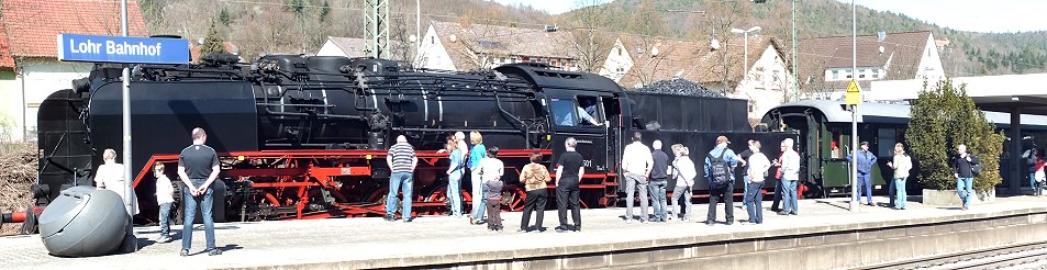 Mit Volldampf zum Frühlingsfest nach Lohr a. Main