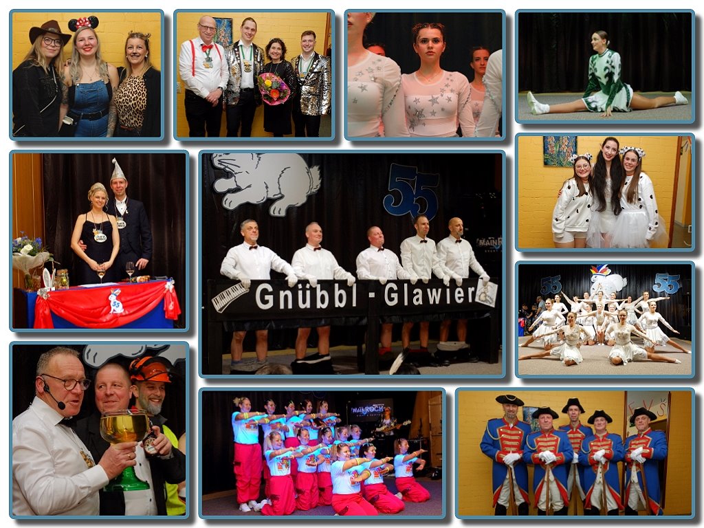 Impressionen von der 1. Prunksitzung 2026 der Sendelbacher Sandhasen