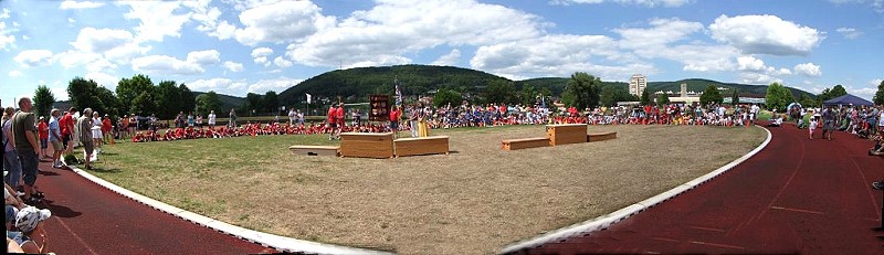 Gaukinterturnfest auf dem Nägelseegelände in Lohr a. Main