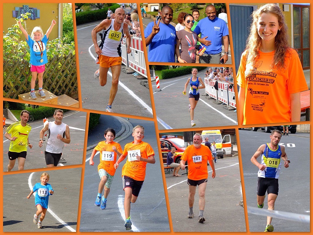 Impressionen vom 5. Glasmacherlauf 2014 in Rechtenbach