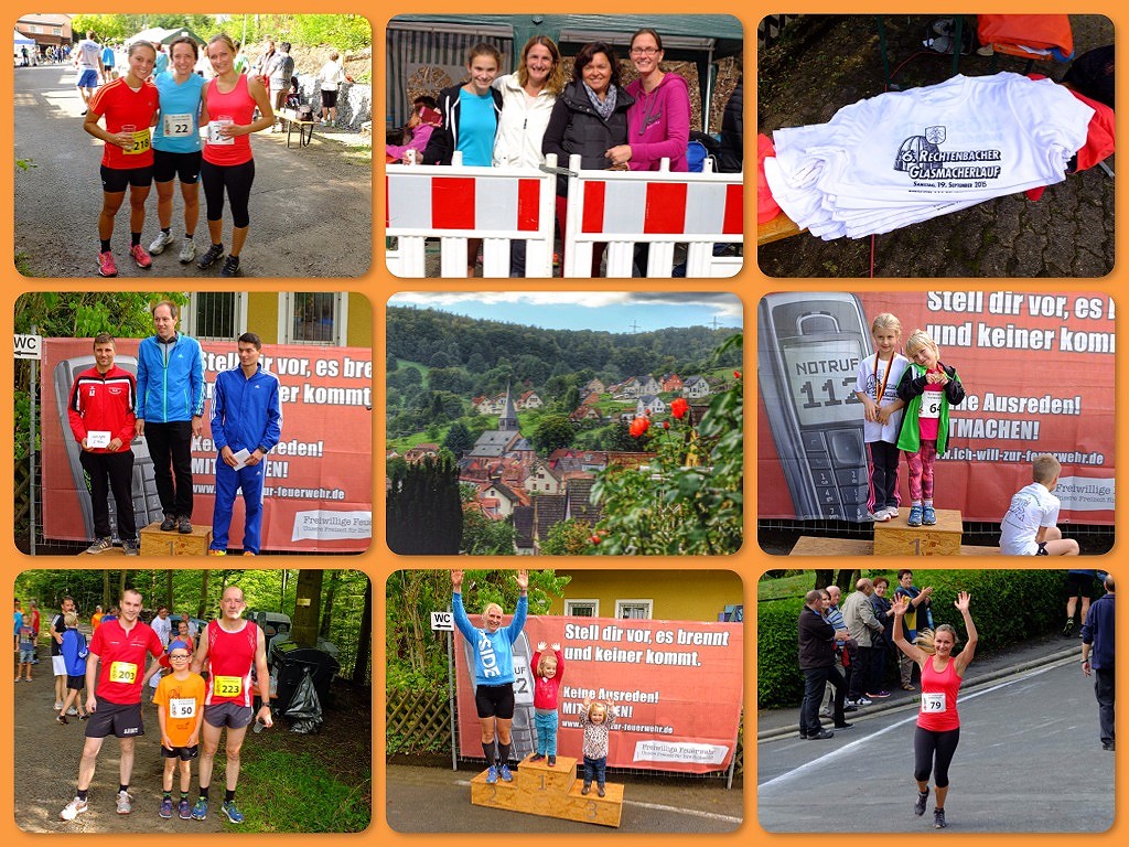 Impressionen vom 6. Glasmacherlauf 2015 in Rechtenbach