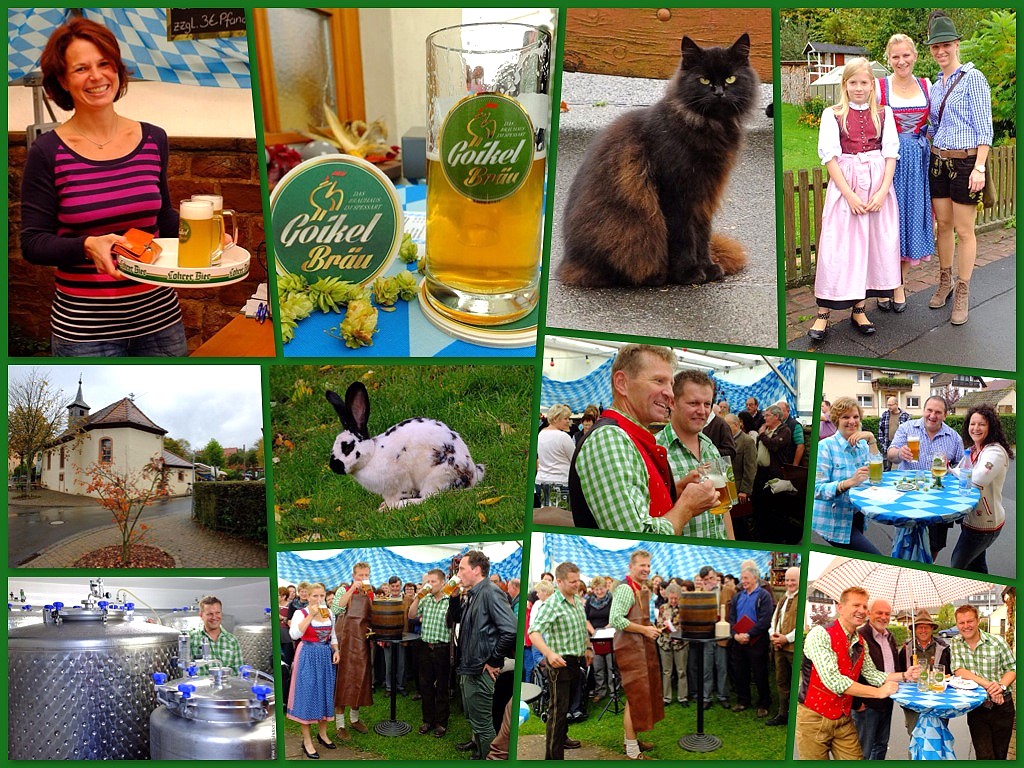 Impressionen vom 1. Halsbacher Bierfest 2014 mit Goikel Bru