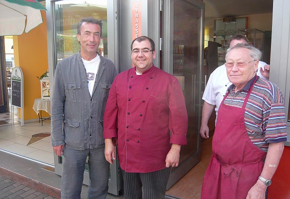 Hubert von Goisern mit Patrick Sand, und Erhard Bernard