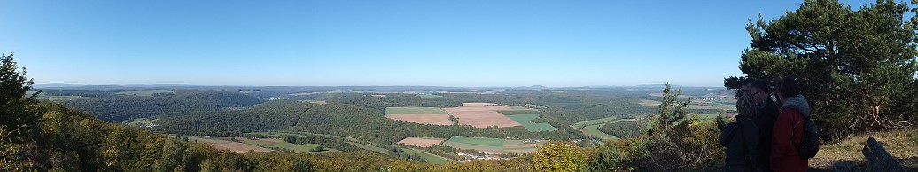 Blick vom Sodenberg ins Saaletal