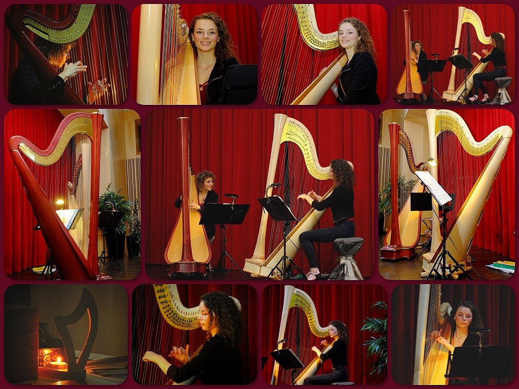 Harfenkonzert „Urlaub für die Ohren” im Festsaal des BKH in Lohr a. Main
