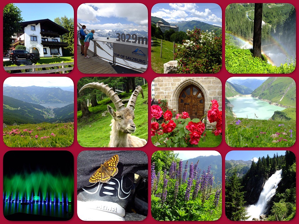 Impressionen von einem Kurzurlaub in Zell am See/Kaprun in Österreich