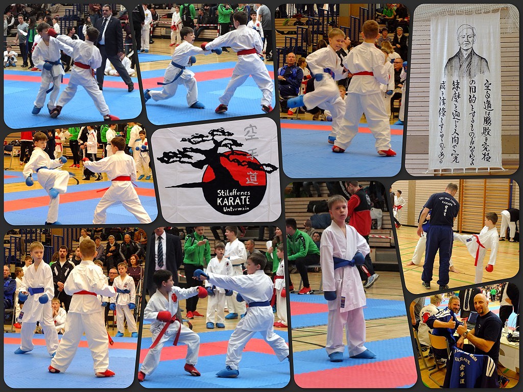Karate - Offene unterfränkische Bezirksmeisterschaften in Lohr a. Main