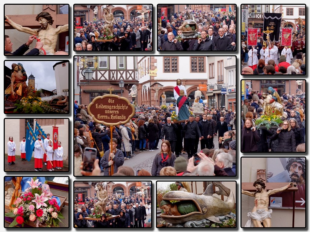Impressionen von der Karfreitagsprozession 2026 in Lohr a. Main