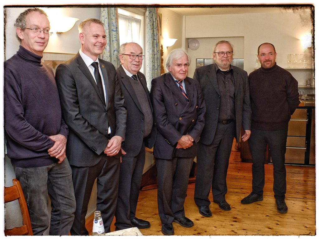 Die Antragsteller f&uuml;r die Aufnahme der Lohrer Karfreitagsprozession ins immaterielle Kulurerbe Bayerns