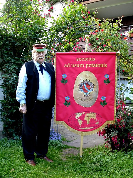 Bannerfahne für den Kartoffelkönig