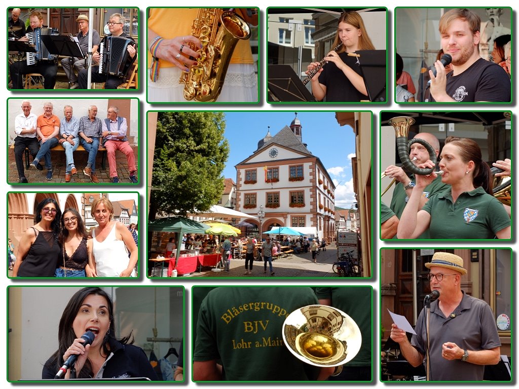 Impressionen vom Singenden und Klingenden Lohr a. Main 2024