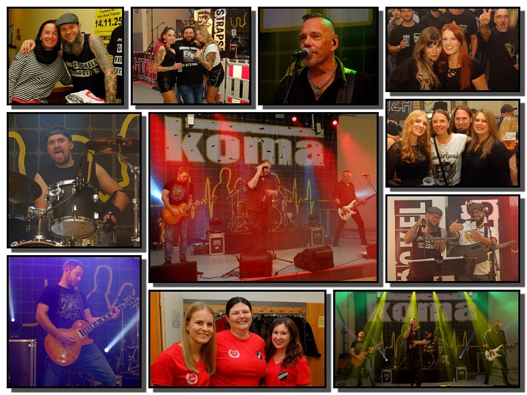 Rocknacht 2025 mit der Onkelzcoverband KOMA in Rechtenbach