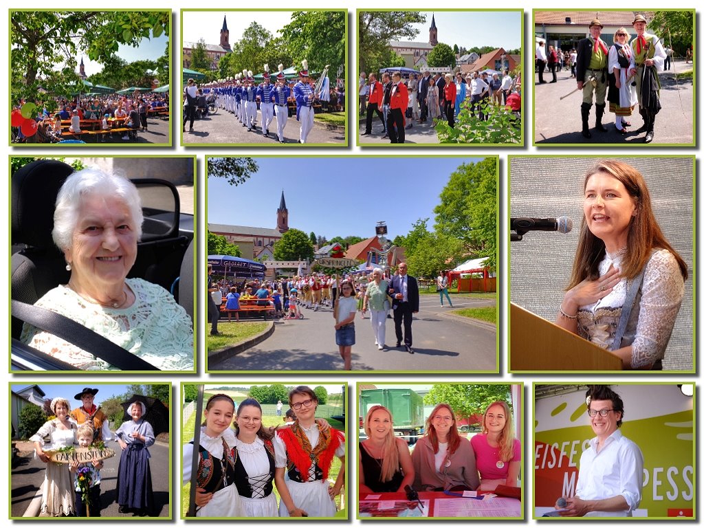 Landkreisfest in Urspringen, 50 Jahre Main-Spessart