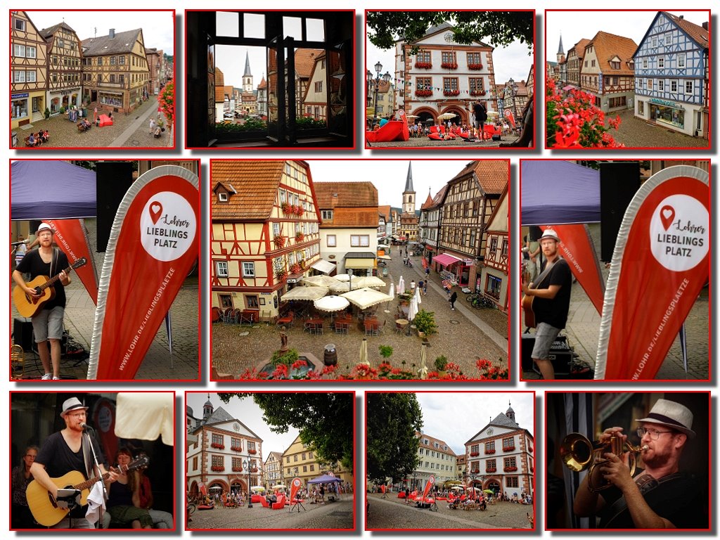 Feierabendkonzert mit Andy Eyrich am Oberen Marktplatz in Lohr a. Main