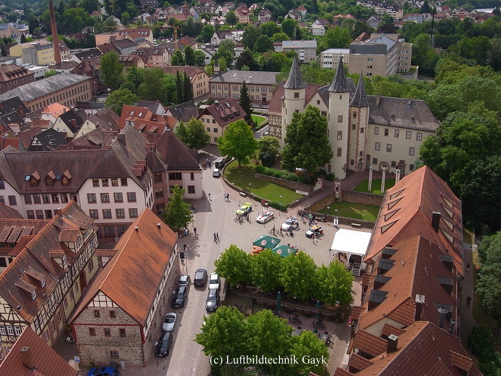 PS und Jazz auf dem Schlossplatz in Lohr a. Main