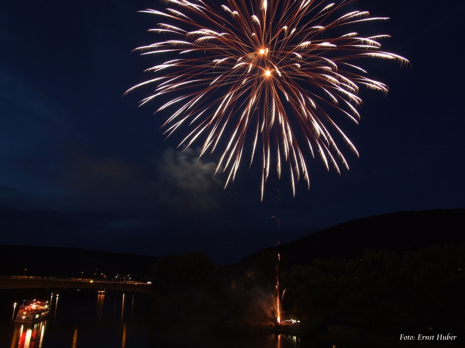 Feuerwerk 2008 in Lohr a. Main
