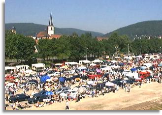 Flohmarkt in Lohr am Main