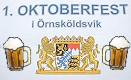 1. Oktoberfest in Örnsköldsvik in Schweden