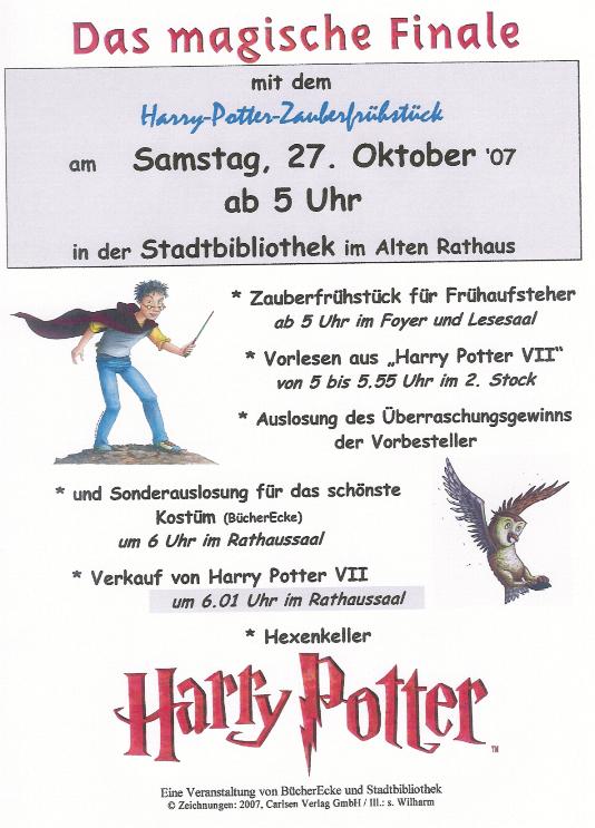 Ein Klick für einige Bilder vom Harry Potter Zauberfrühstück