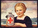 Kinder als Rotkreuzhelfer im 1. Weltkrieg