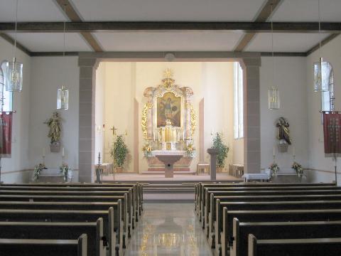 Die Kirche in Halsbach