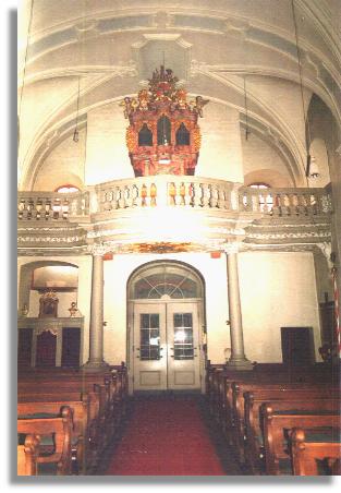 die Orgel in St. Josef