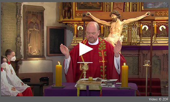 ZDF Gottesdienst am Palmsonntag 2022 aus Lohr a. Main