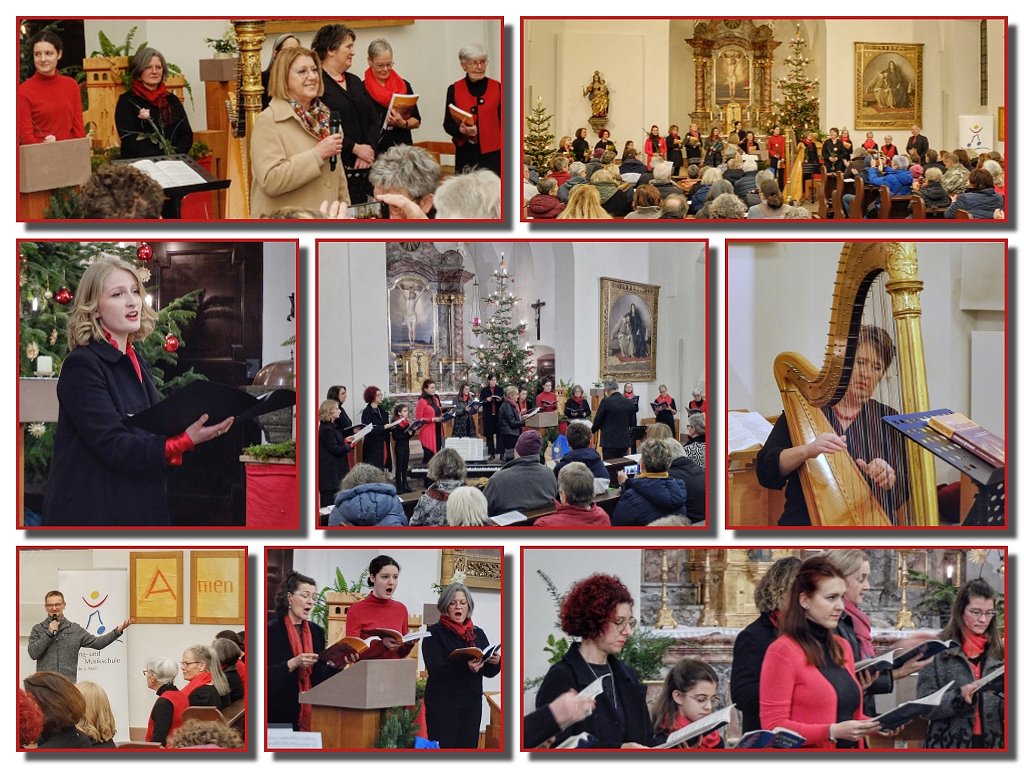 A Ceremony of Carols in St. Elisabeth im BKH von Lohr a. Main