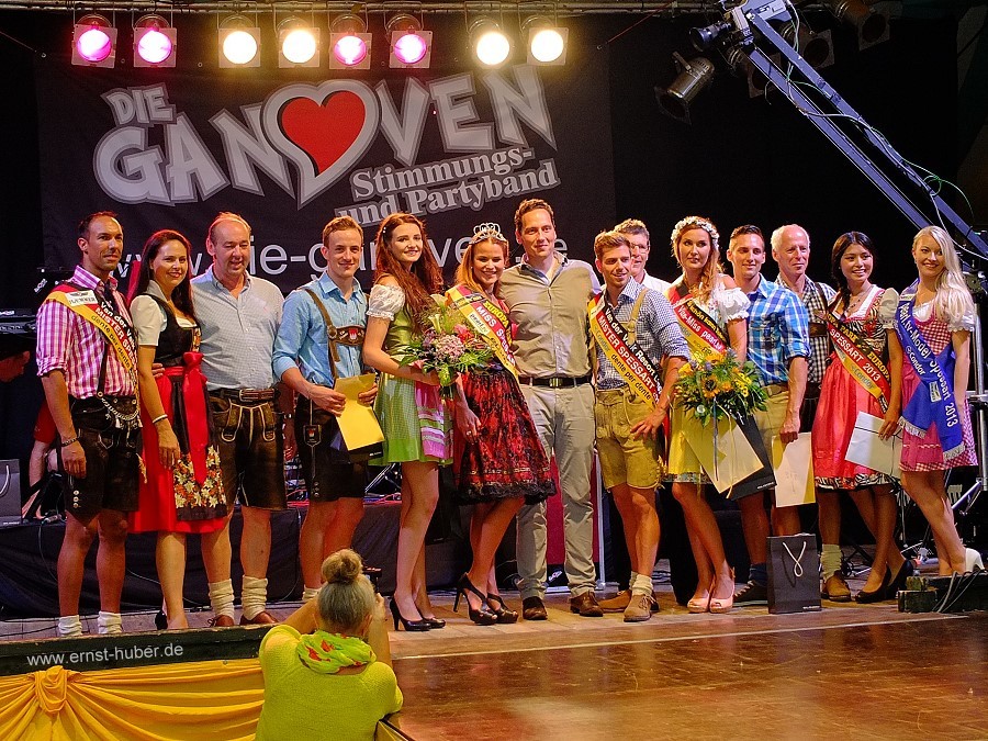 Miss & Mister Spessart 2014 Theresa Batta aus Hchberg und Nick Wanecek aus Blankenbach