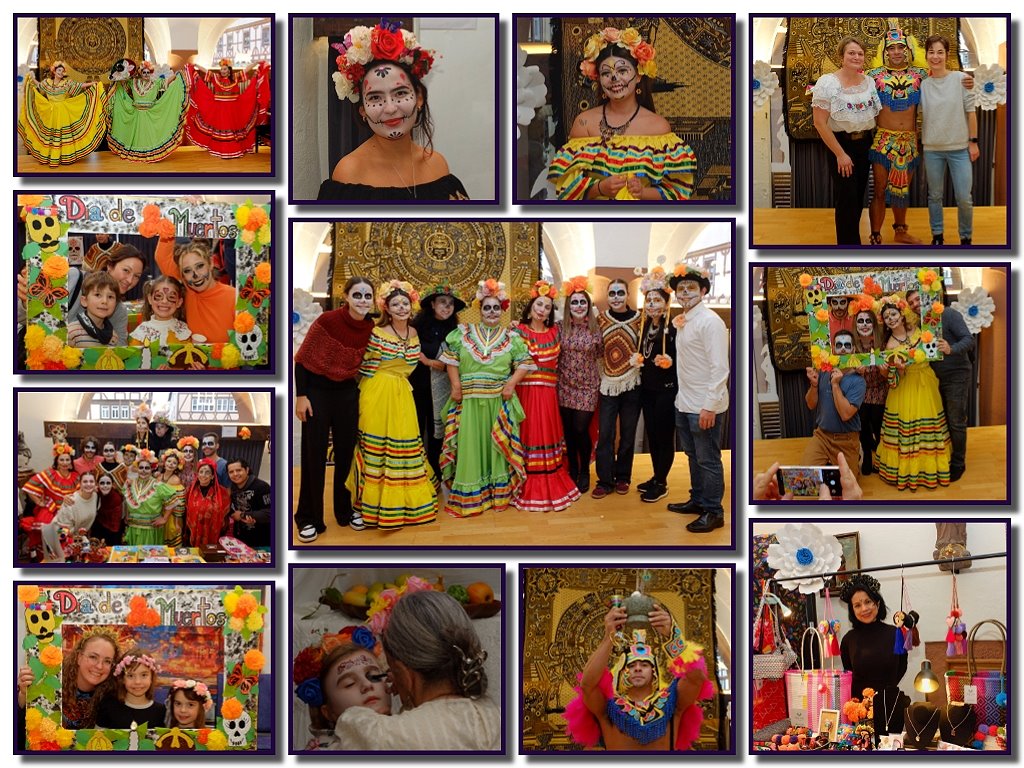 „Dia de los Muertos” Fest zum Tag der Toten im Alten Rathaussaal von Lohr a. Main...