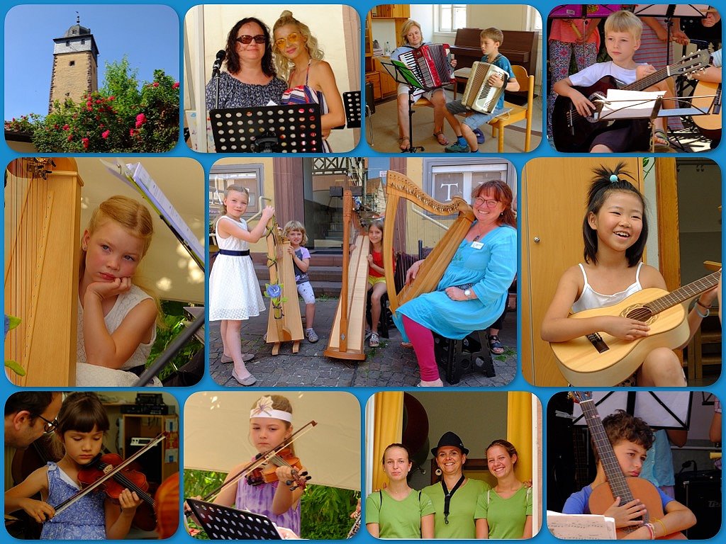 Impressionen vom Tag der offenen Tr 2019 der Sing und Musikschule Lohr a. Main