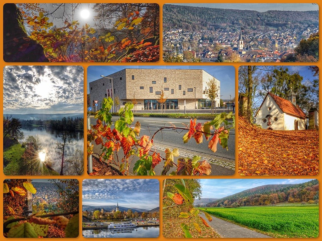 November Blues ade.. Herbstsonne genießen in Lohr a. Main