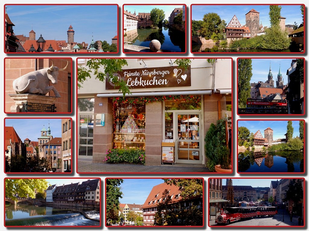 Tagesausflug in die Lebkuchen & Bratwurst Metropole N�rnberg...