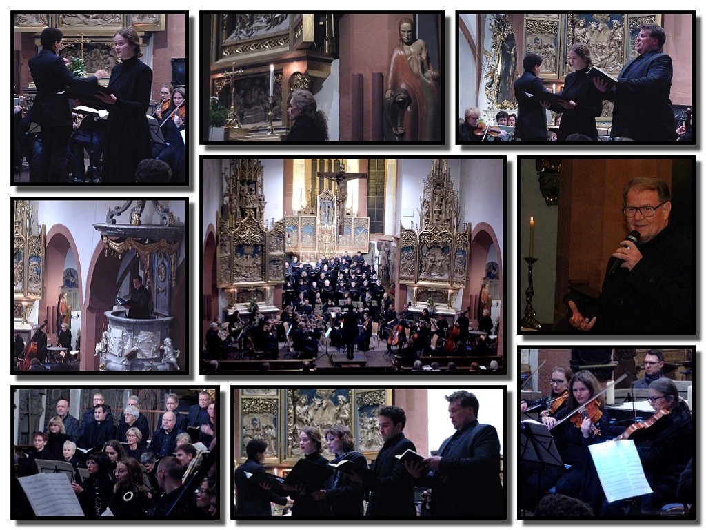 Impressionen vom Paulus Oratorium 2025 in der Stadtpfarrkirche St. Michael in Lohr a. Main