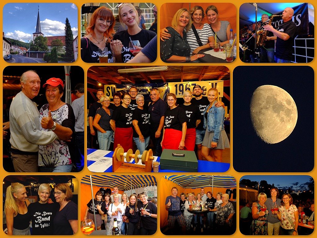 Impressionen vom Sommerfest des Faschingsverein`s in Pflochsbach