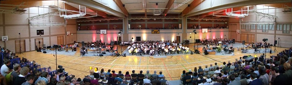 Unterfränkischer Realschulmusiktag in der Spessarttorhalle in Lohr a. Main