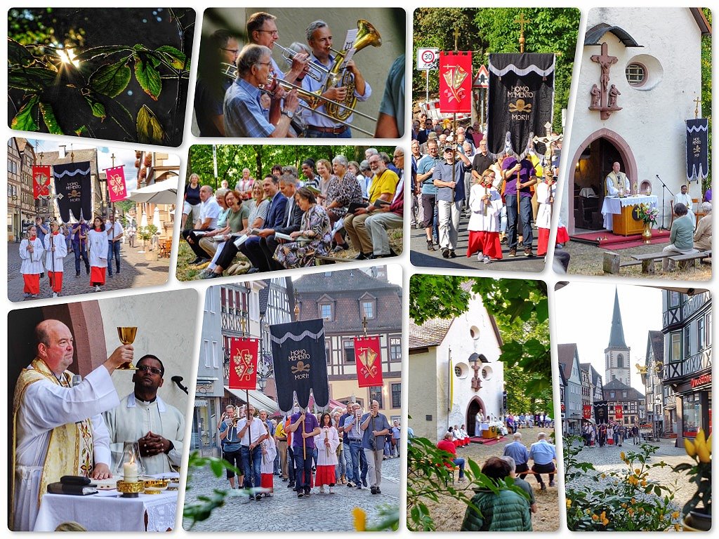 Impressionen von der Rochusprozession 2022 in Lohr a. Main