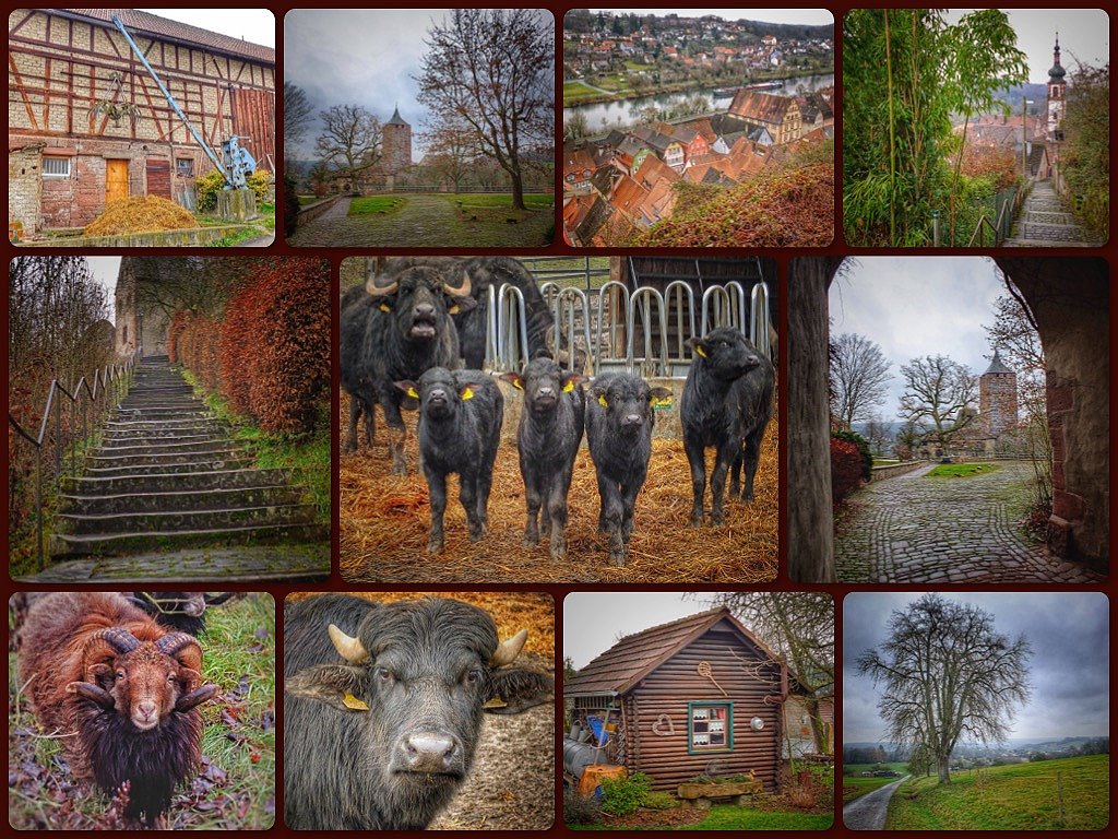 Einmal rund um Rothenfels in Bayern