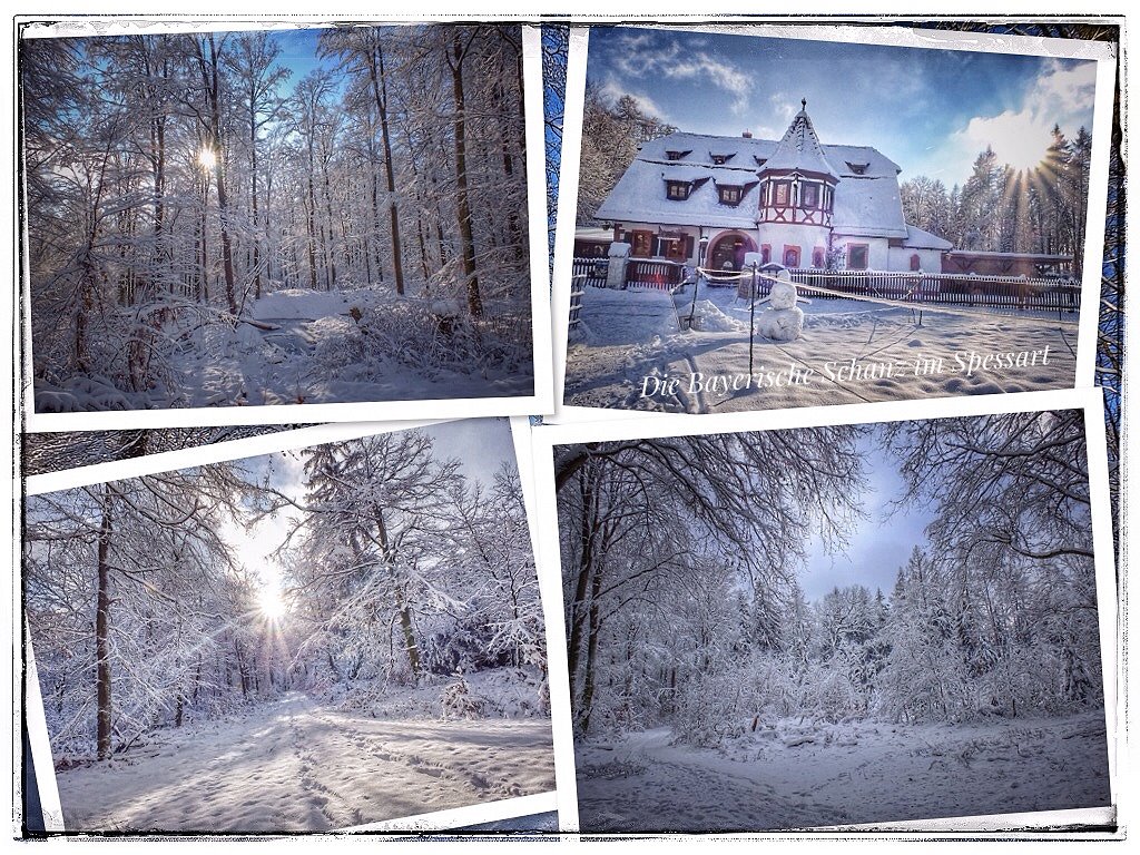 Die Bayerische Schanz, ein Wintermrchen im Landkreis Main Spessart