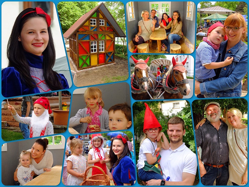 Impressionen vom Schneewittchenfest 2016 in der stdtischen Anlage von Lohr a. Main