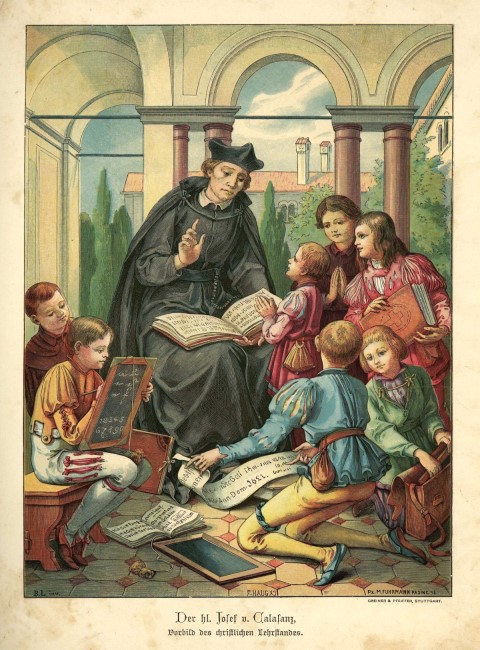 Buchillustration aus „Christliche Standesunterweisung“, 1898;