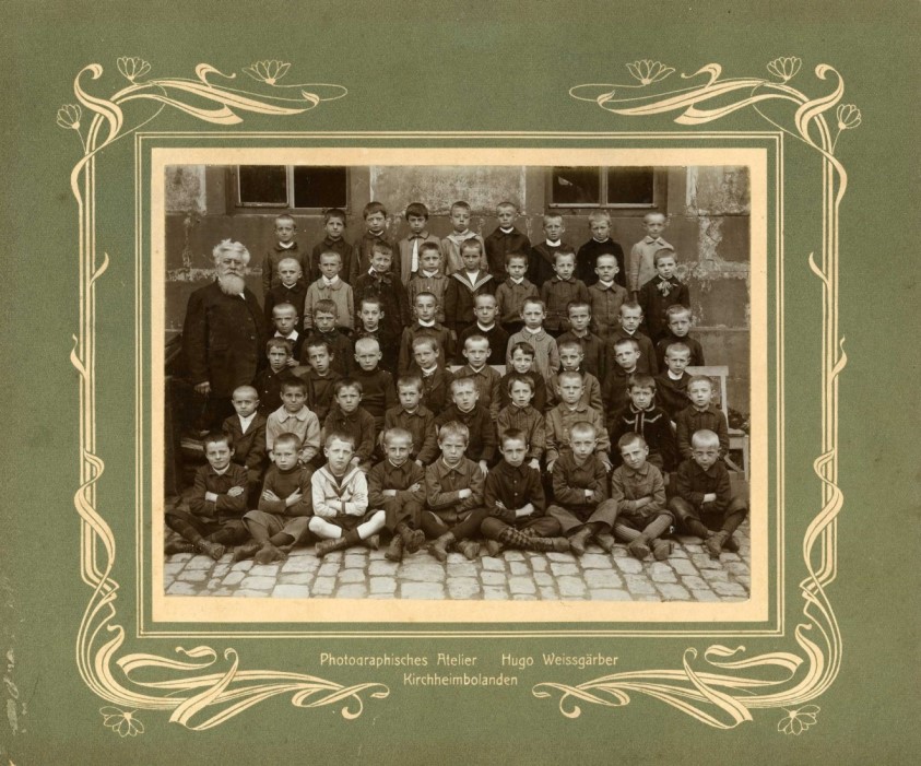 Lohrer Klassenfoto 1911/12