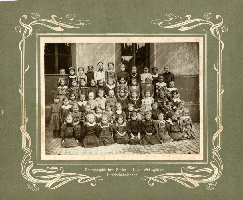 Lohrer Klassenfoto 1911/12