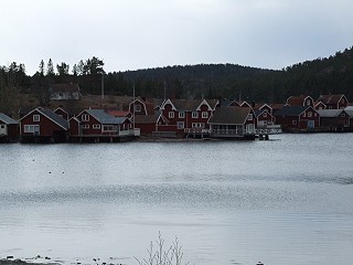 Norrfällsviken in Västernorrlands Schweden