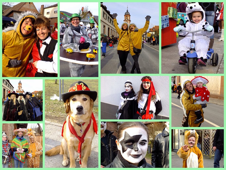 Rosenmontagszug 2013 der Steebicher Edelmannsköpf