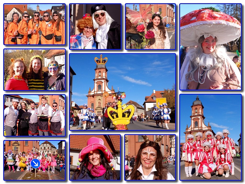 Rosenmontagszug 2025 der Steebicher Edelmannskpf
