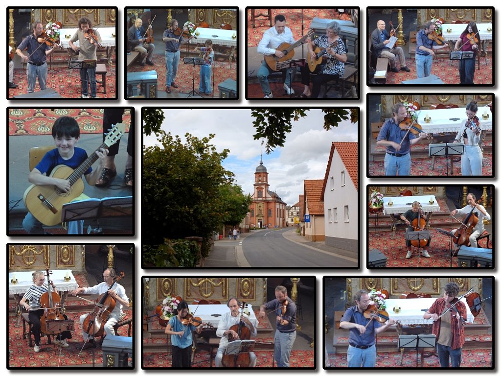 Die Sing- und Musikschule Lohr on Tour in St. Josef in Steinbach