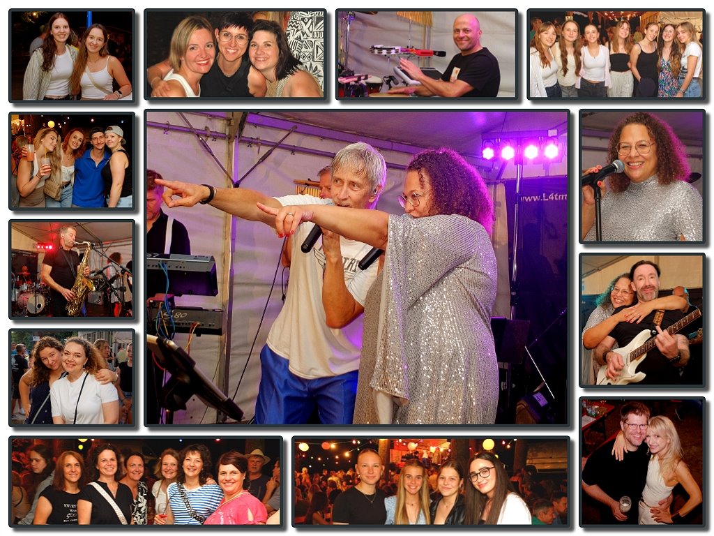 Impressionen vom Sendelbacher Sommerfest 2024 mit  „Livin` 4 the moment”